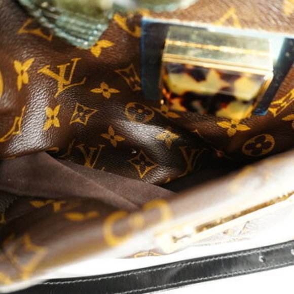 Louis Vuitton Monogram Etoile Exotic MM Python Handbag - Picture 7 of 10
